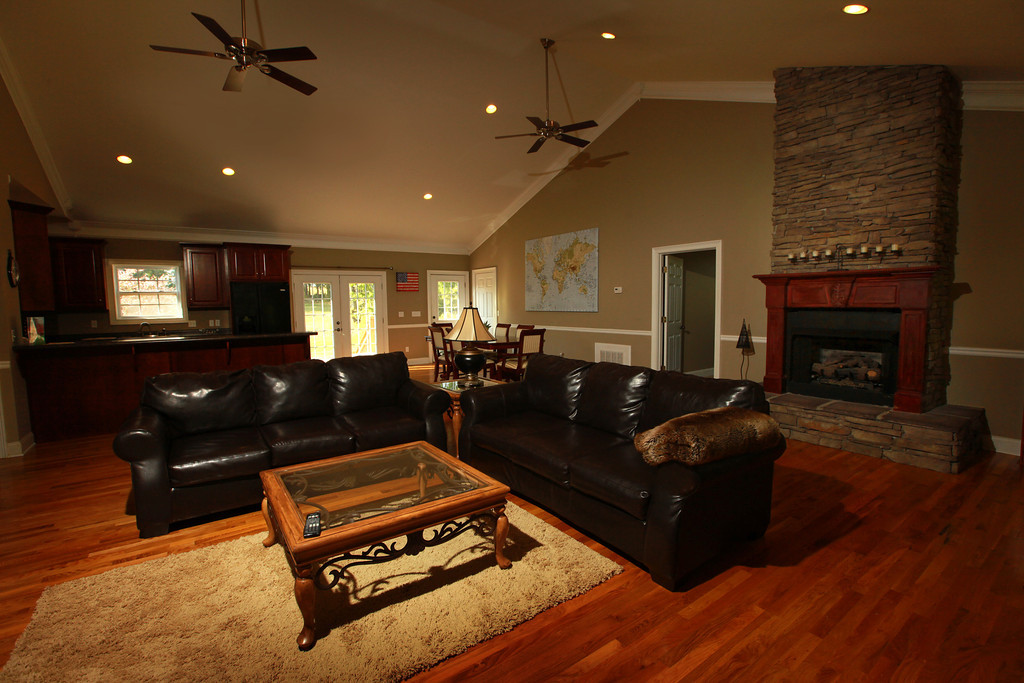 Inside Living Room Of Welcome Farm Guest house